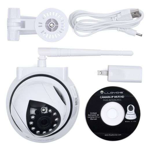 RadioShack Cámara IP Lloyds LC-1164 / HD / WiFi / Blanco