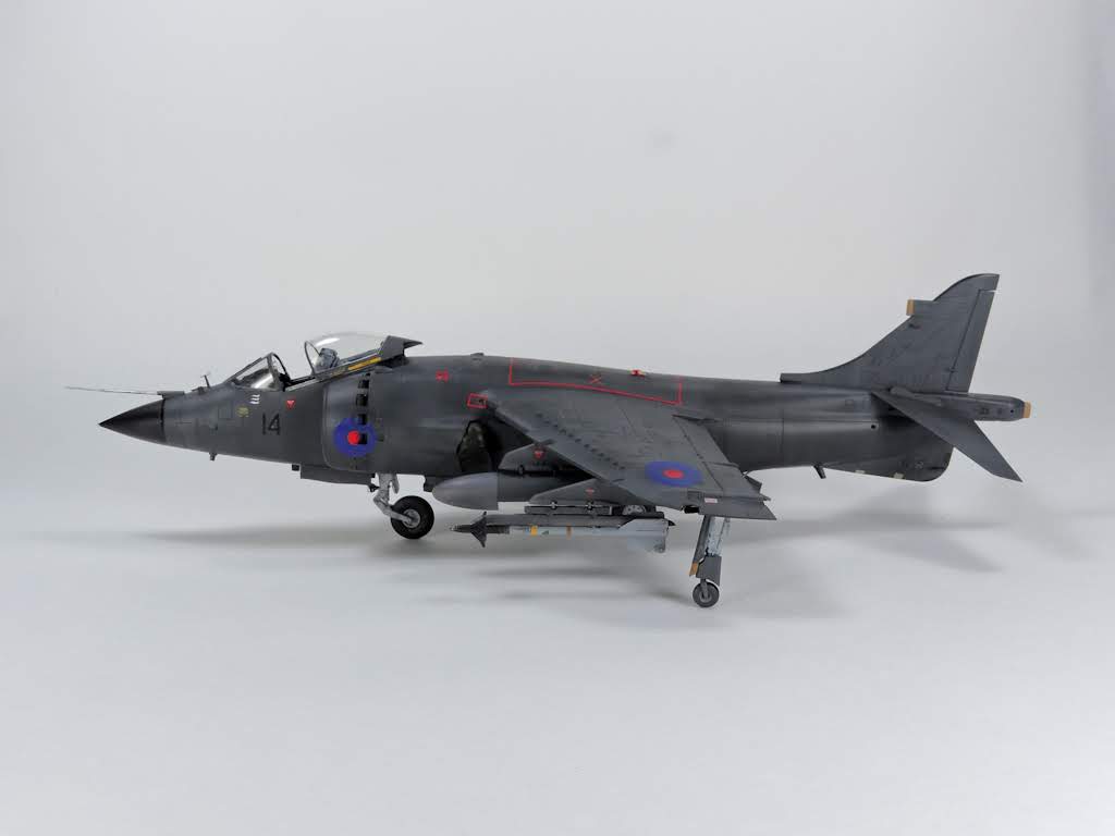 Avion - Sea Harrier FRS1 - Kinetic, 1/48 DSCN7458