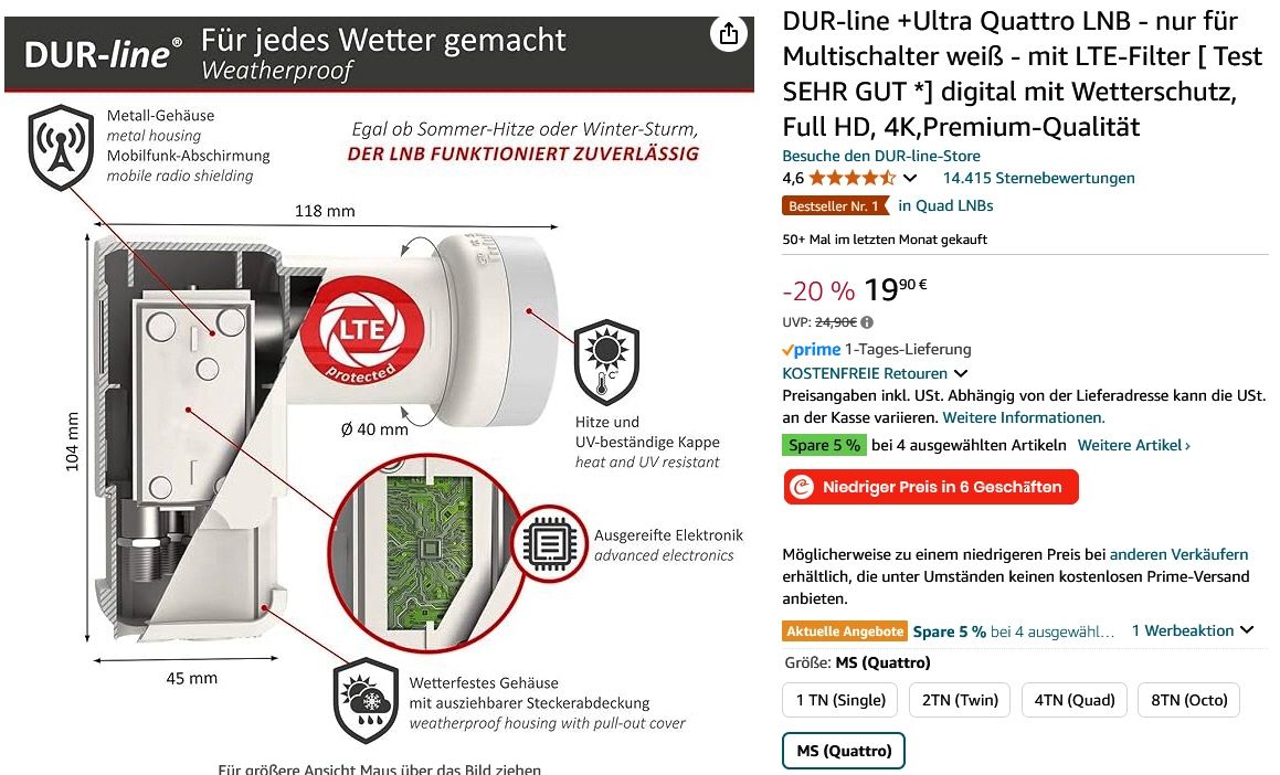 Quattro LNB_gekauft