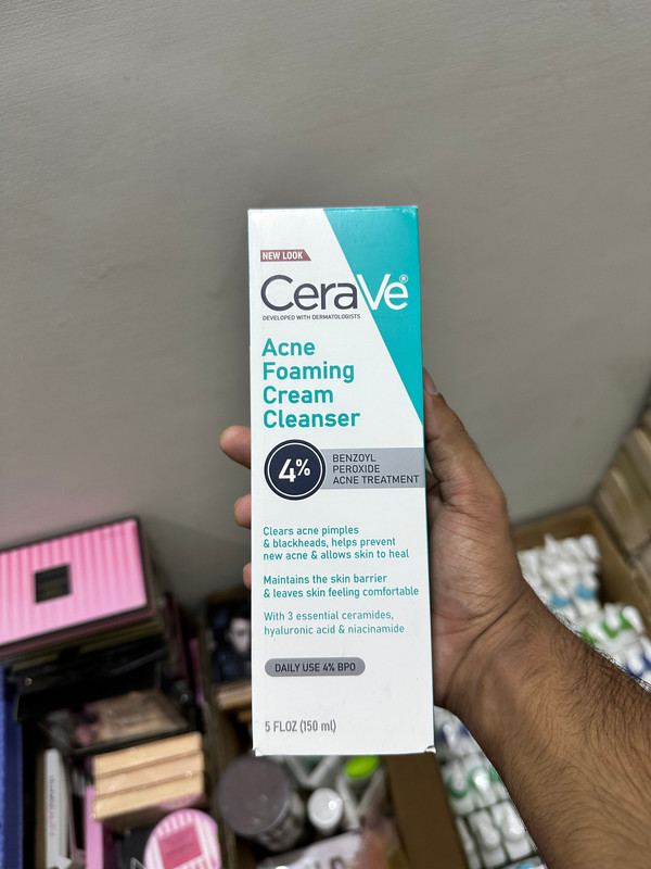 Cera ve Acne Foaming Cream Cleanser 150 ml - image 2