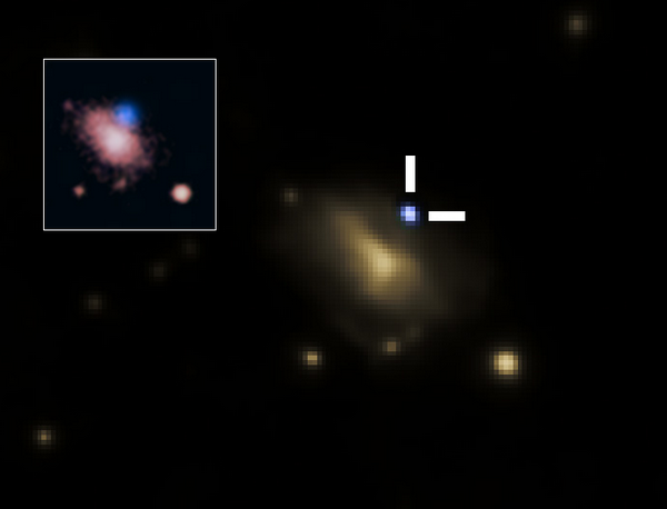 Blauer Strahlungsausbruch
