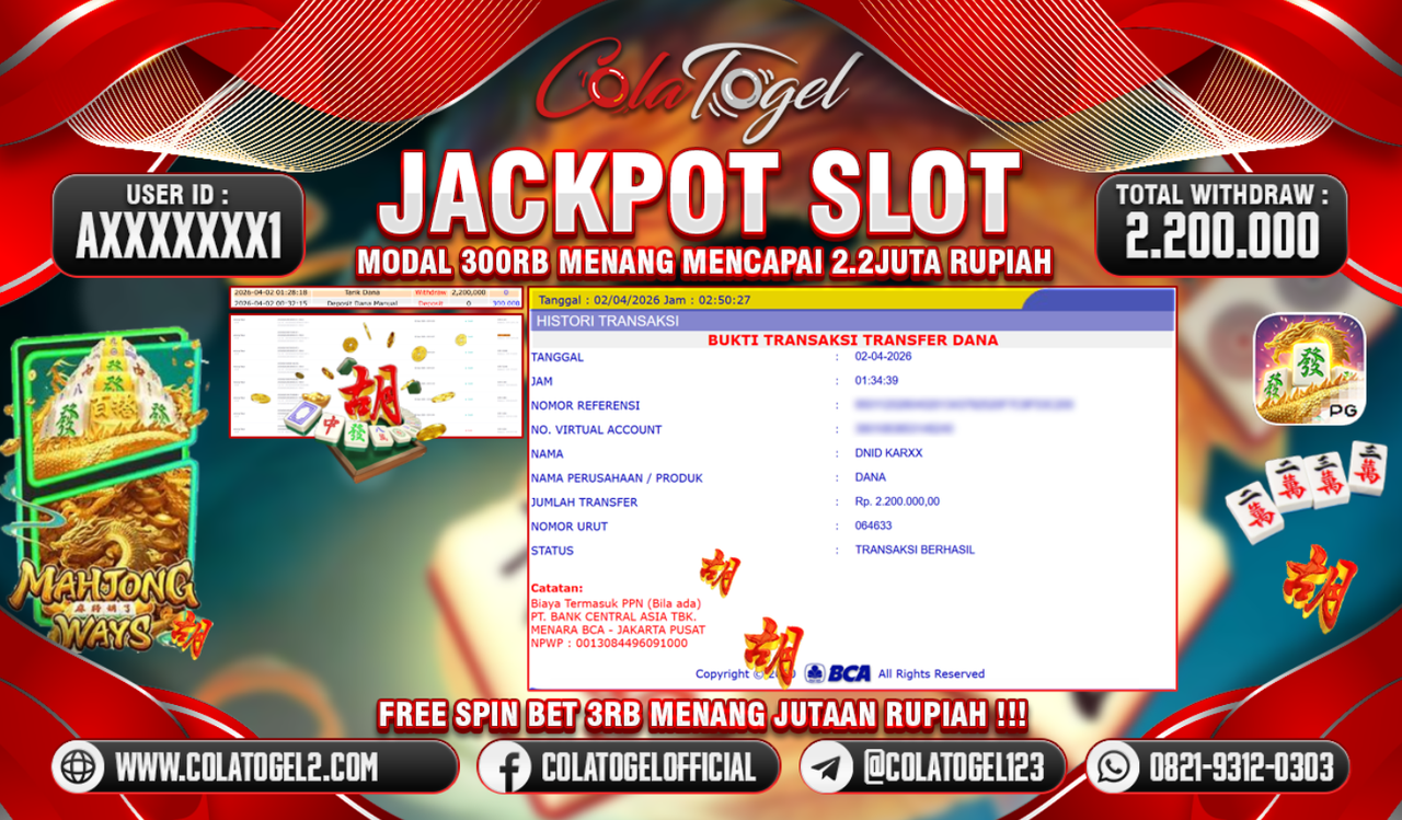 JACKPOT SLOT GACORR!!