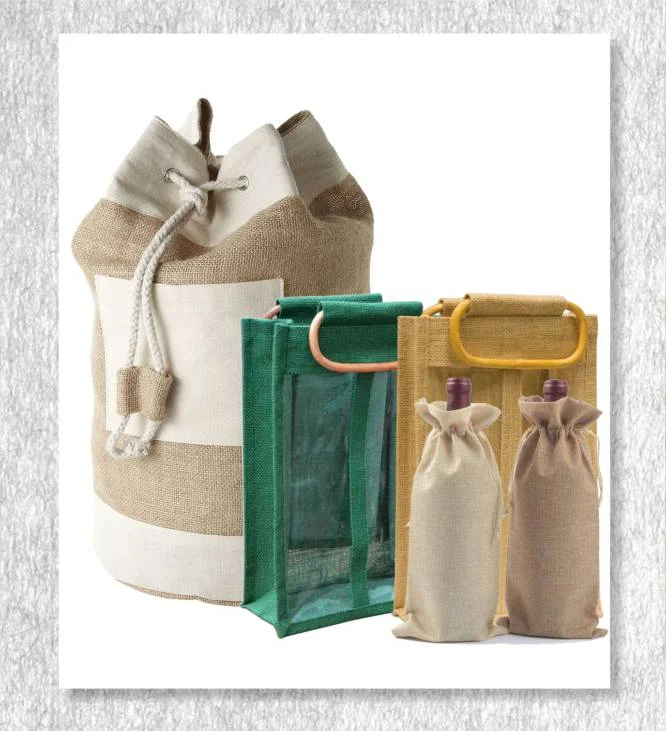 Eco-friendly Crafted Jute Bag for gifting purpose Customised and Manufactured by Colormann