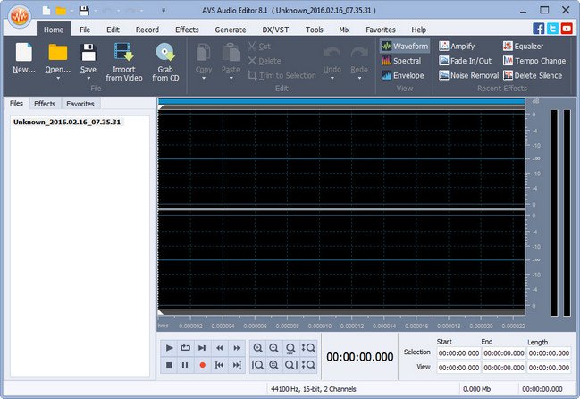 AVS Audio Editor 9.0.2.533 AVS Audio Editor 9.0.2.533
