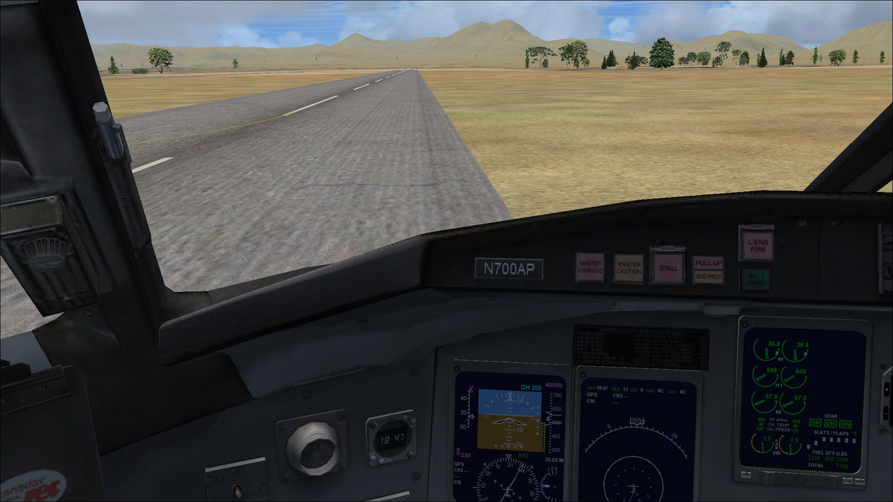 Освобождаю ВПП 23