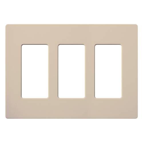 Lutron SC-3 Placa Decorativa Triple para Interruptores