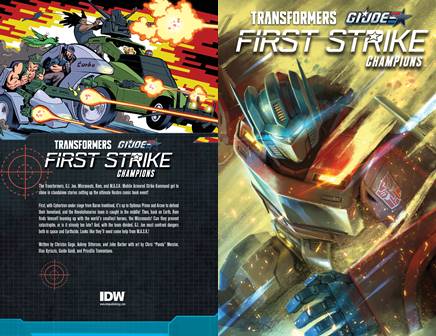 Transformers - G.I. Joe - First Strike - Champions (2018)