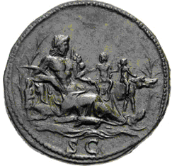 Glosario de monedas romanas. NILUS. 7