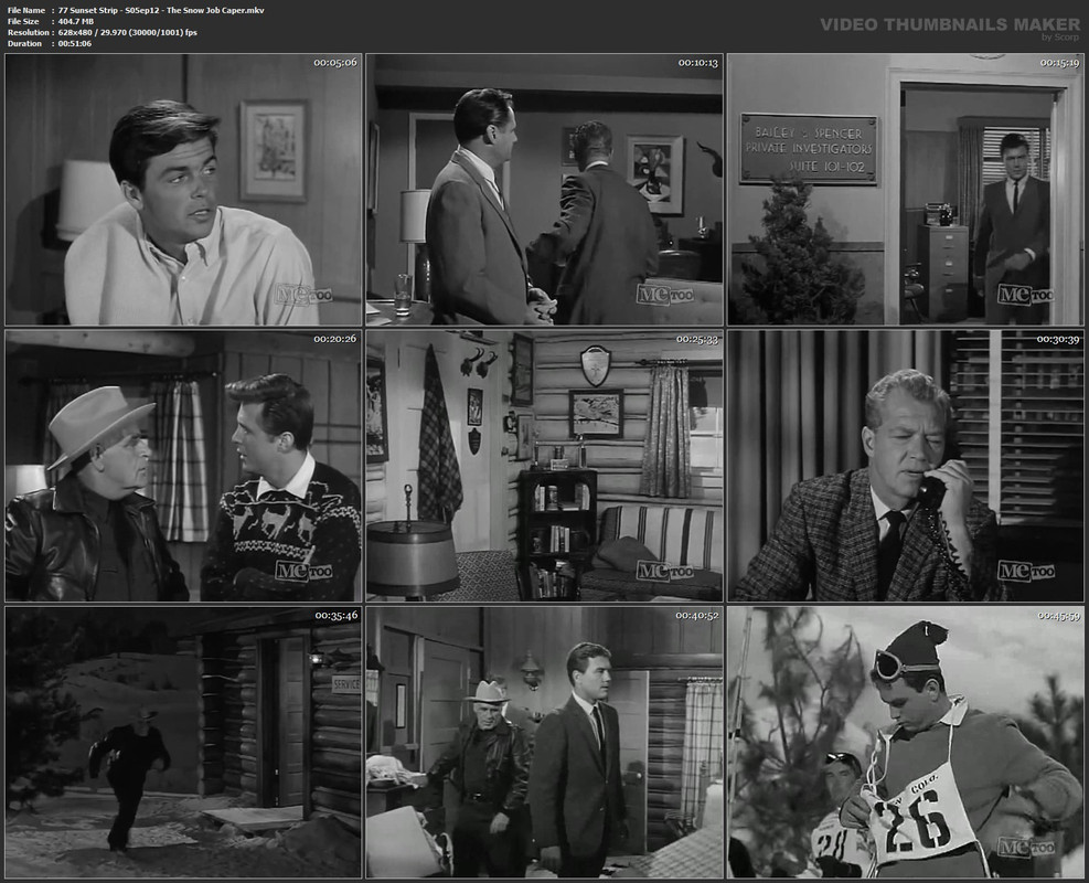 77 Sunset Strip - S05ep12 - The Snow Job Caper.mkv