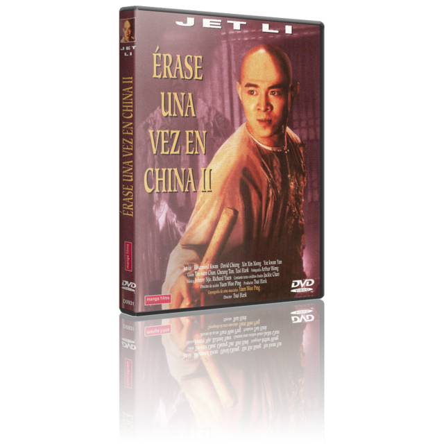 Portada - Érase una Vez en China II [DVD9 Full][Cast/Cantonés][Sub:Cast][Acción][1992]
