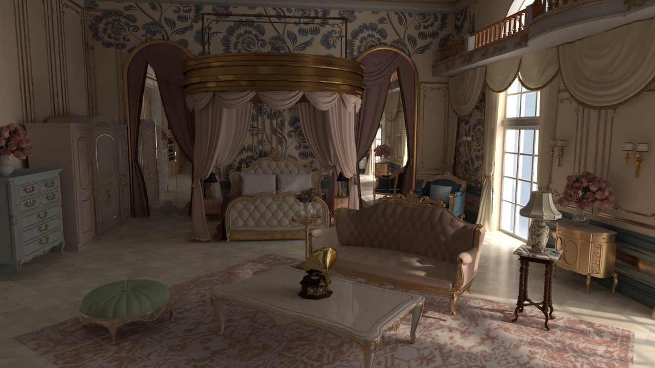 Elegant Victorian Room