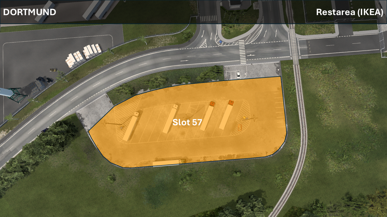 Dortmund (REST AREA Near IKEA) (Slot- 57)