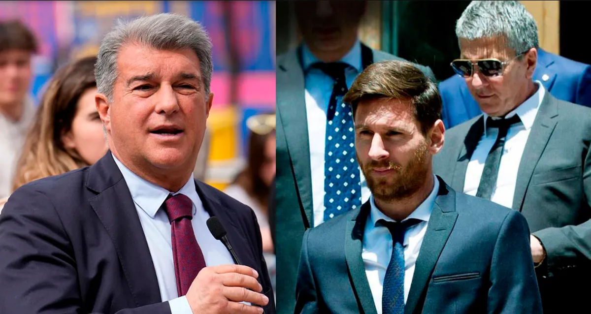 Pedre de Lionel Messi se reunió con Joan Laporta ¿Volverá al Barcelona?