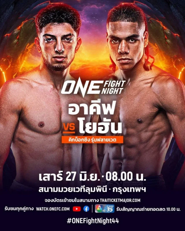 ผลมวย โปรแกรมมวยไทย และข้อมูลมวยไทยวันนี้