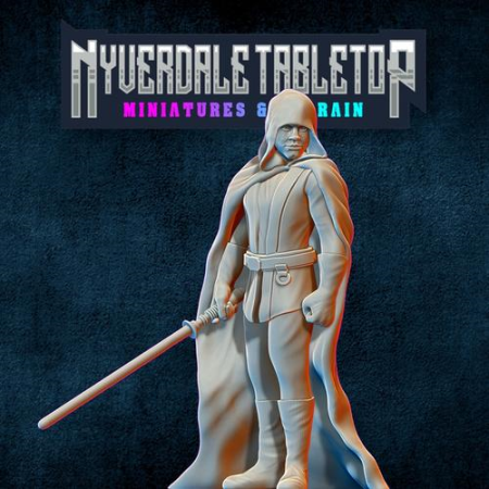 The Mandalorian – Luke Skywalker – 3D Print Model The Mandalorian – Luke Skywalker – 3D Print Model