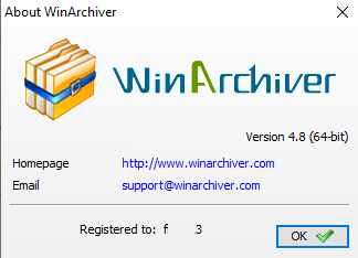 WinArchiver 4.8 WAR