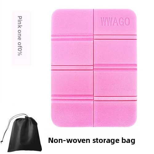 5 Pack Pink Portable Folding Foam Seat Pads Waterproof Damp Proof Mats for Park Camping Beach Hiking global Outdoor Activities