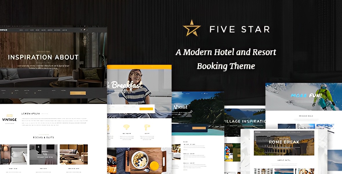 FiveStar – Hotel Booking Theme