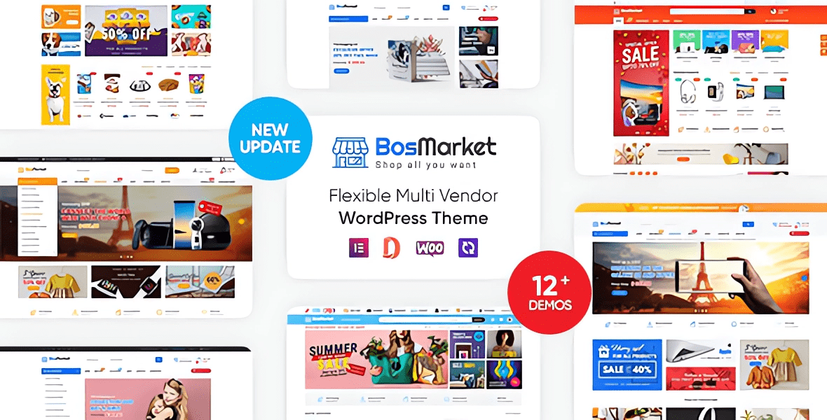 BosMarket – Flexible Multivendor WooCommerce WordPress Theme