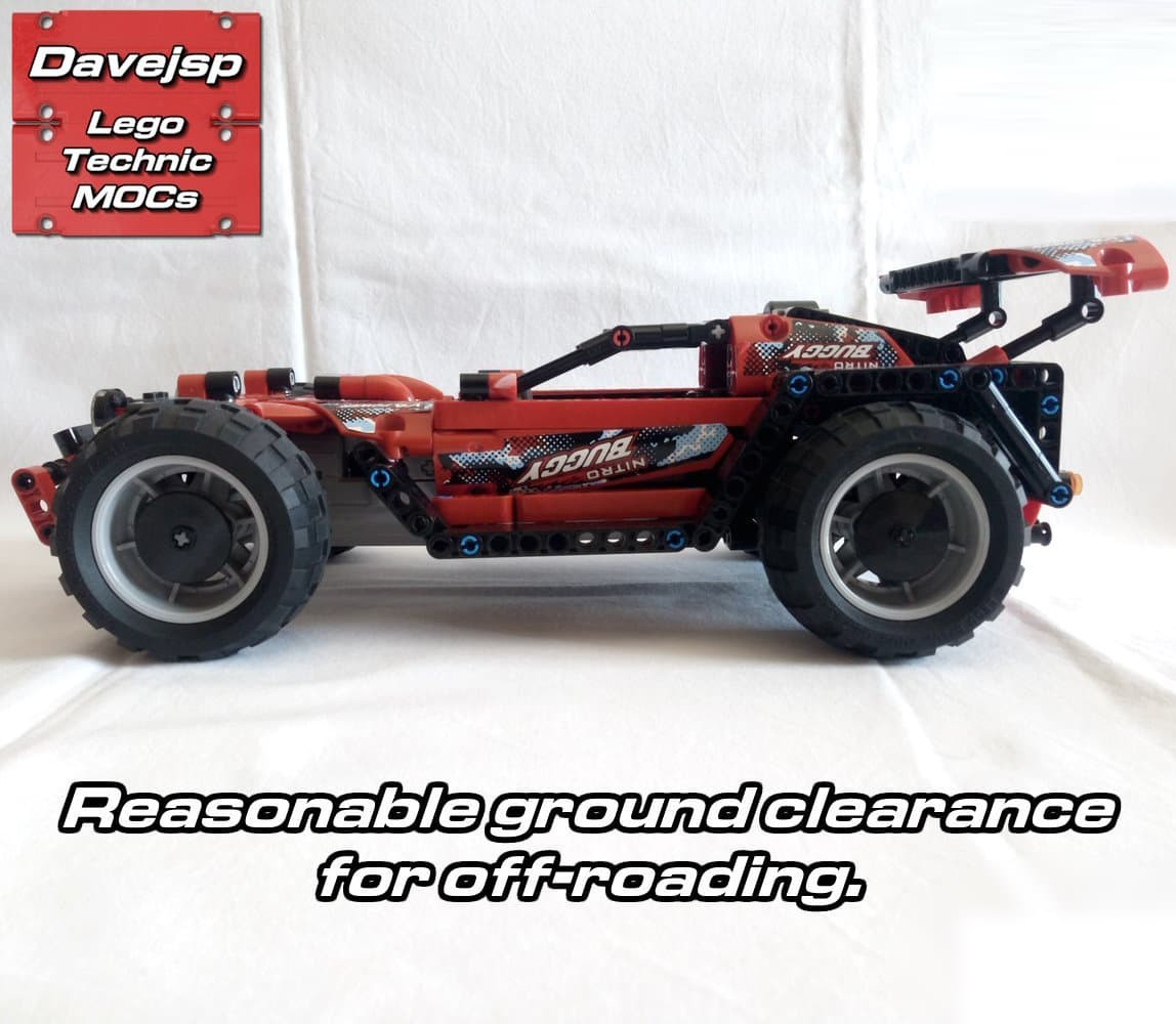 Lego Technic MOC Off-Road Racer with Power Functions