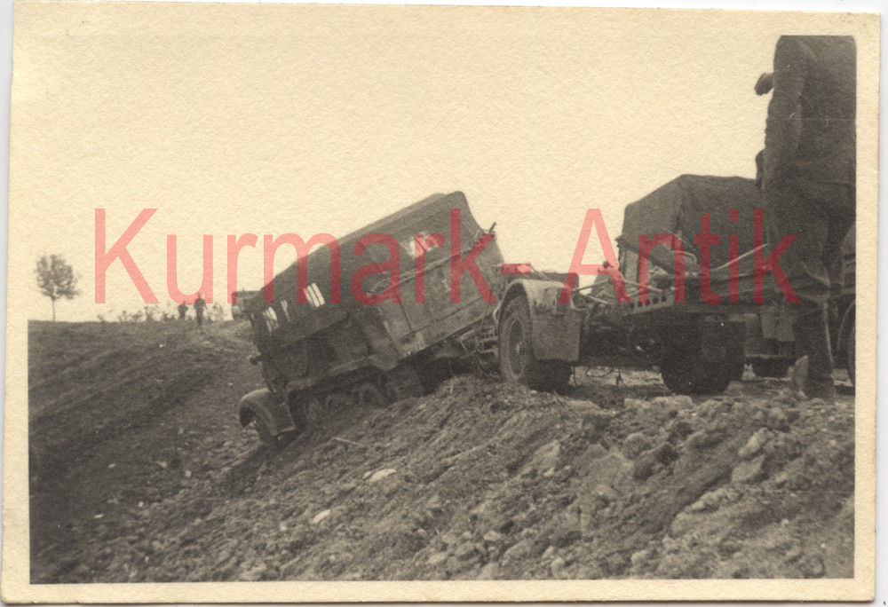 Foto Wehrmacht 5. Gebirgsjäger Div.Abt449 Griechenland Panzer Sa