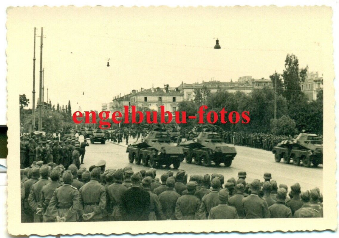 GRIECHENLAND - PARADE - Panzer Spähwagen - SdKfz