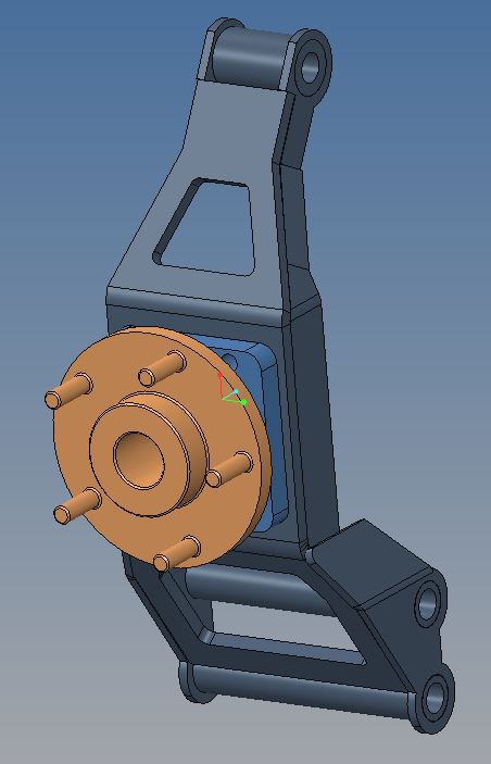 rear upright