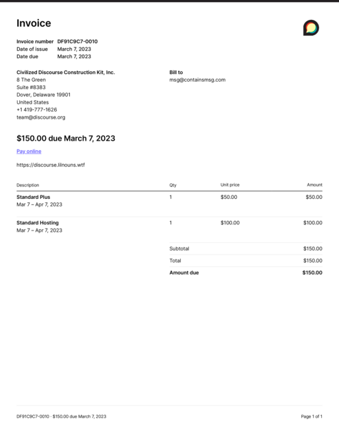 Invoice-DF91C9C7-0010