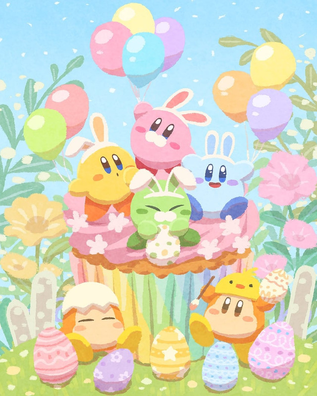 kirby-and-waddle-dee-kirby-drawn-by-micl