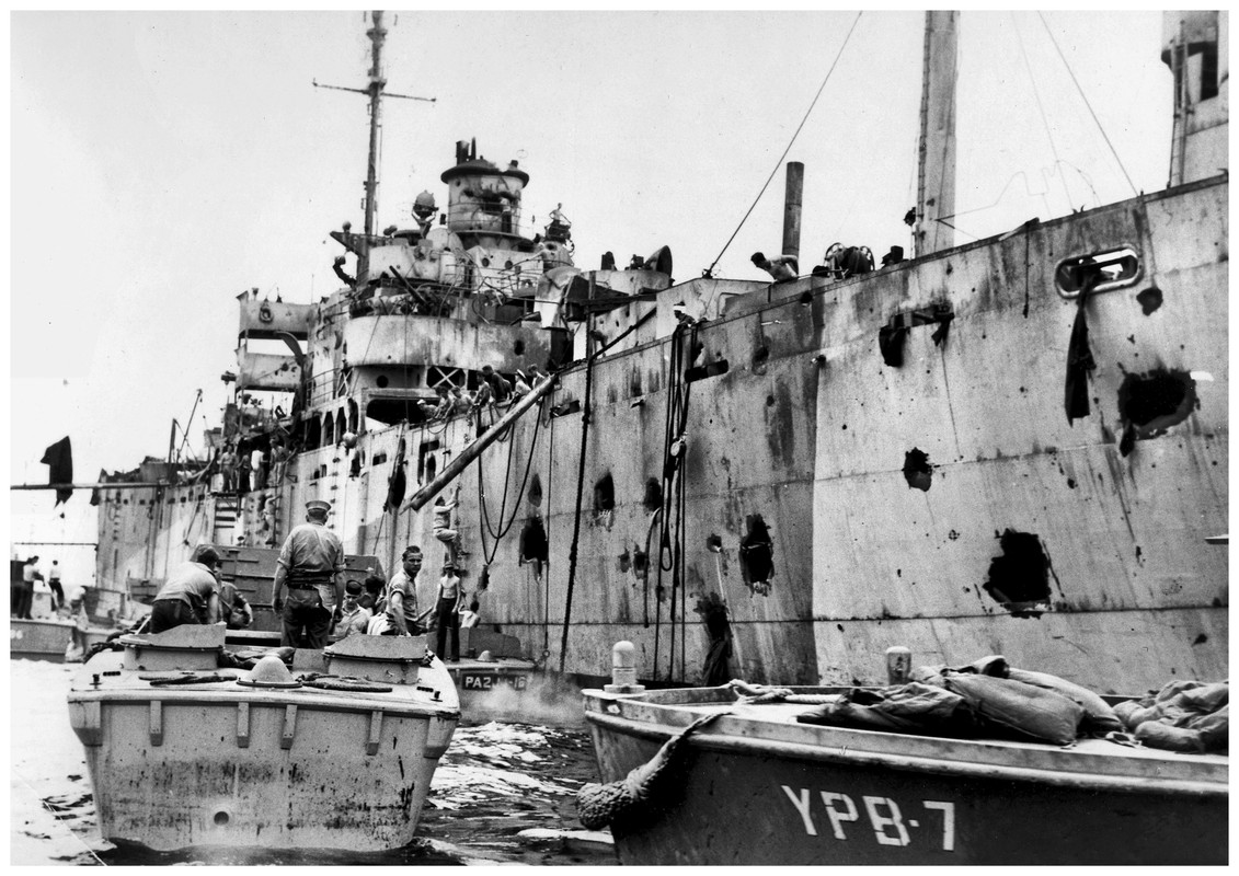 ARG-3, USS Mindanao, Internal Combustion Engine Repair Ship, Dry Cargo Ship, Luzon Class - 1943