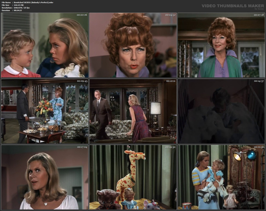Bewitched S03E01 (Nobody's Perfect).mkv
