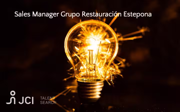 Sales Manager Grupo Restauración Estepona