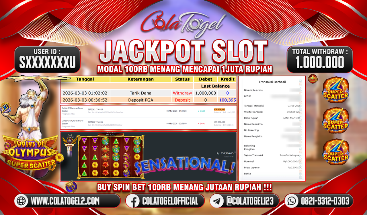 JACKPOT SLOT GACORR!!