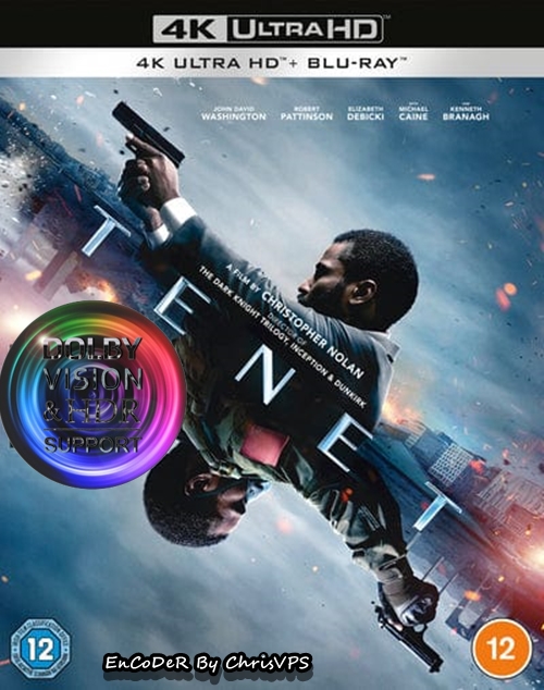 Tenet (2020) MULTI.HDR+.DoVi.Hybrid.2160p.60Fps.AI.BluRay.DTS.HD.MA.AC3-ChrisVPS / LEKTOR i NAPISY
