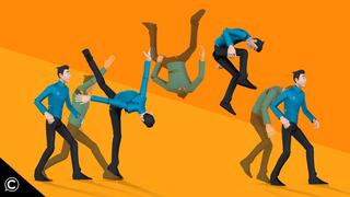 Maya & Unreal 3D Character Animation Jump Flip Fundamentals  Part 02 The Landing  Body Mechanics