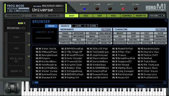 KORG M1 2.2.0