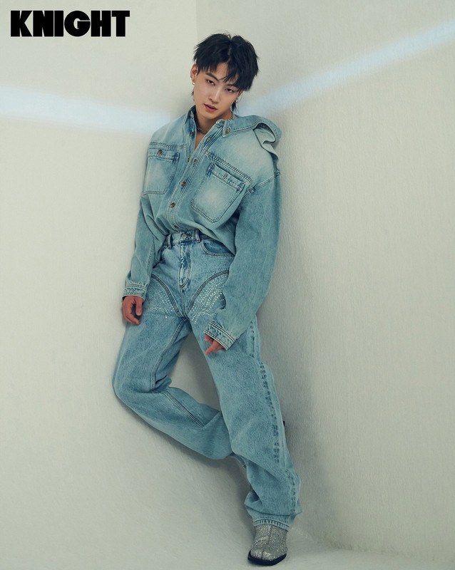 GOT7's Jay B in Knight Magazine March 2021: omonatheydidnt