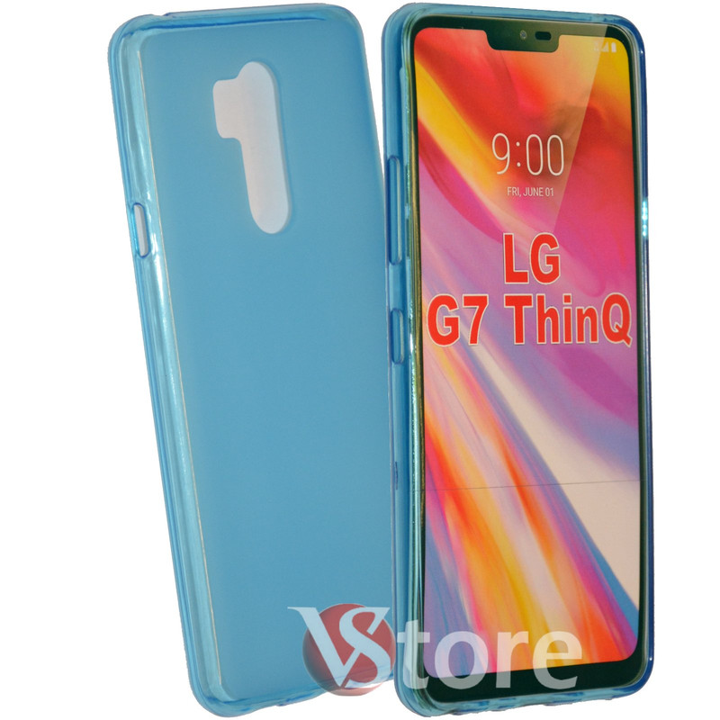 Logo LG G7 Thinq azzurro