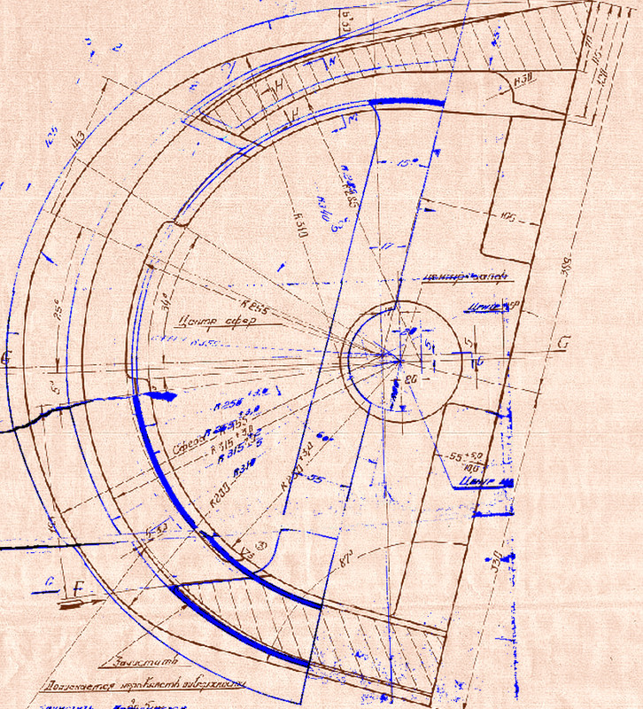 чертеж корыта наложение