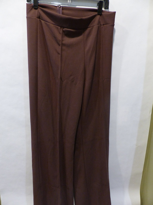 FASHION NOVA VICTORIA HIGH WASITED DRESS PANTS-CHOCOLATE SZ 1X  3158534