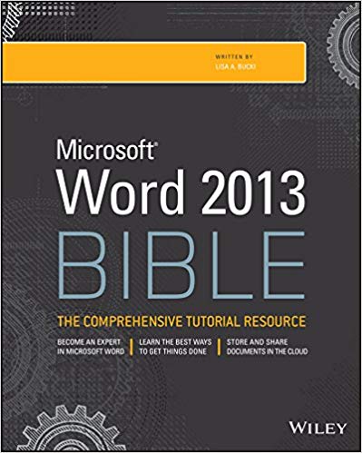 Word 2013 Bible 4th Edition Word 2013 Bible 4th Edition