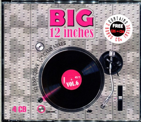 VA - Big 12 Inches Vol. 6: 50 Explosive 12" Club Mixes [6CDs] (1994)