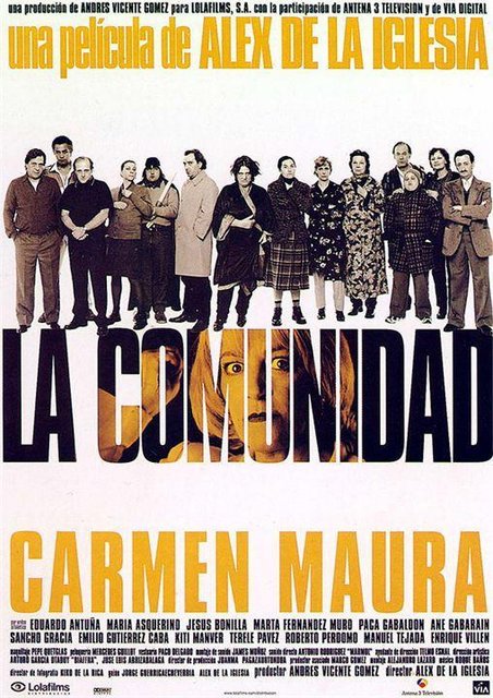 CURIOSIDADES DE LA PELÍCULA “LA COMUNIDAD”, DE ÁLEX DE LA IGLESIA