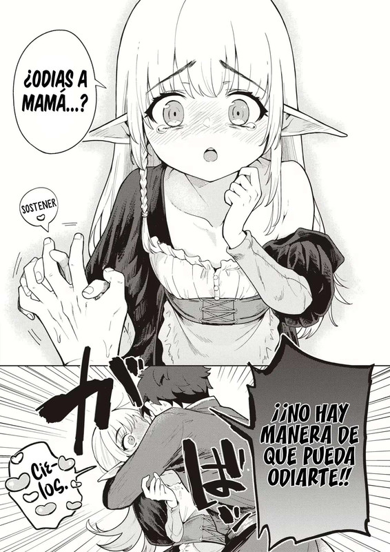 ¡Mi adoptiva mamá Elfa me ama tanto que no puedo irme de aventura! manga hentai 02