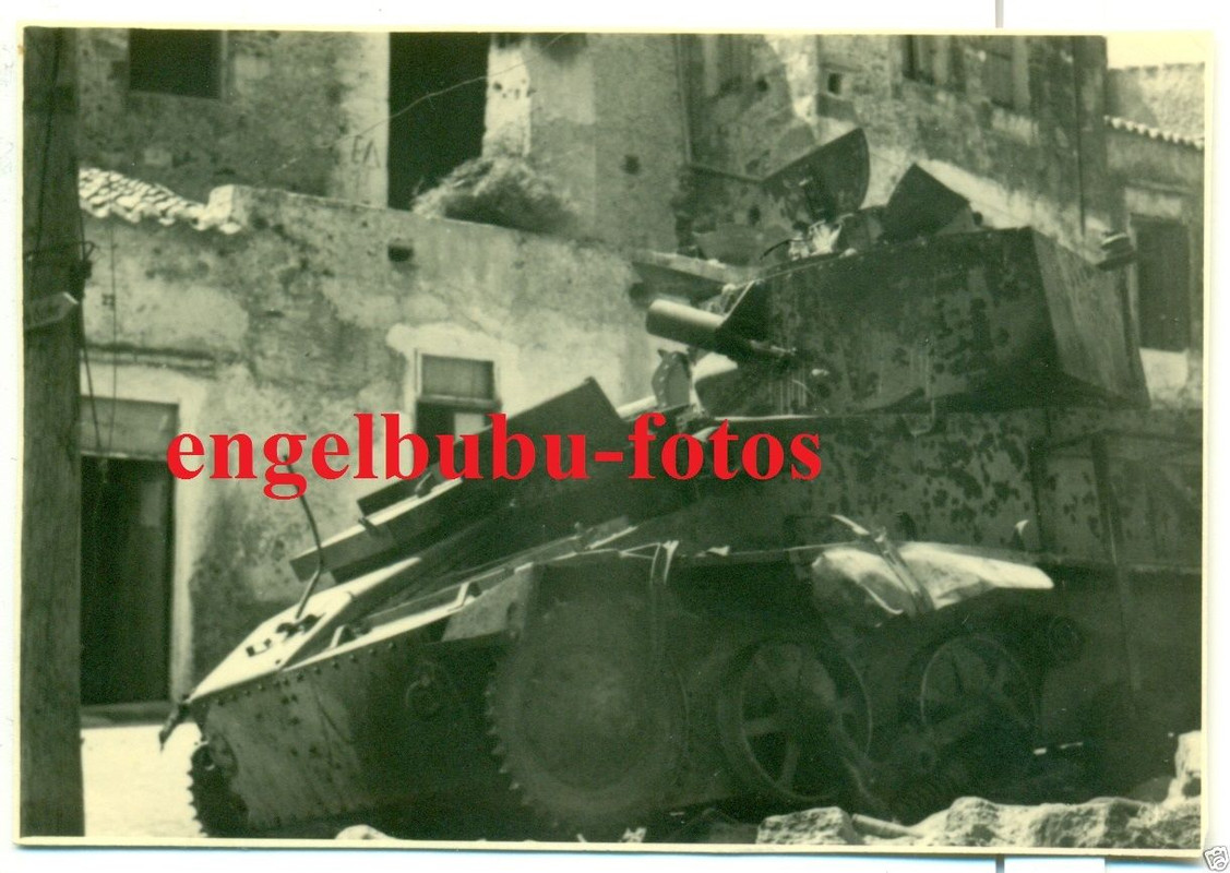 Gebirgsjäger-Rgt. - ENGLISCHER PANZER - KRETA GR