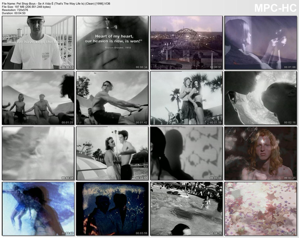 Pet Shop Boys - Se A Vida É (That's The Way Life Is) (DVD) [1996]