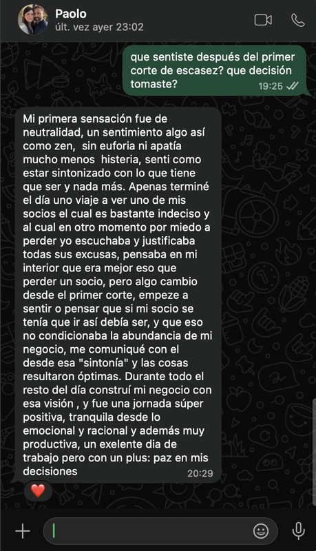 Testimonio Paolo día 1