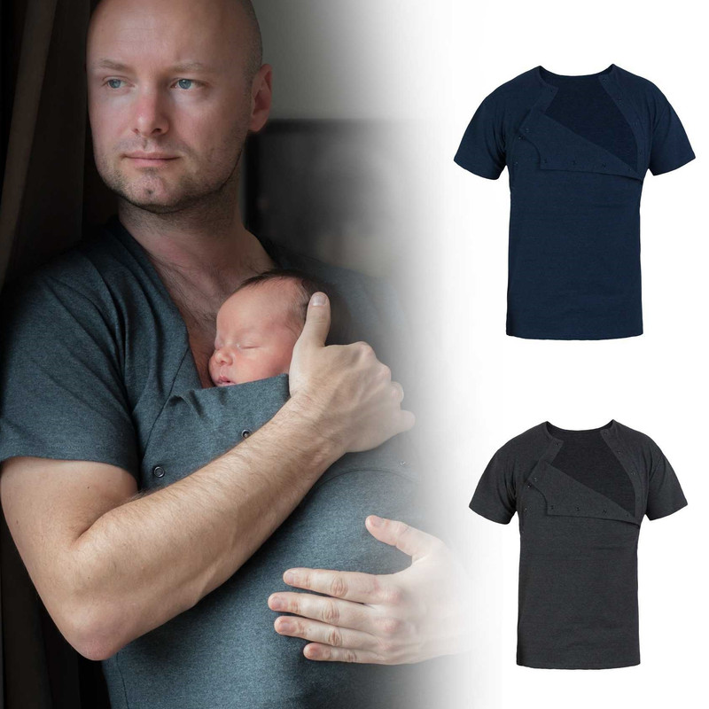 skin to skin baby bonding shirt