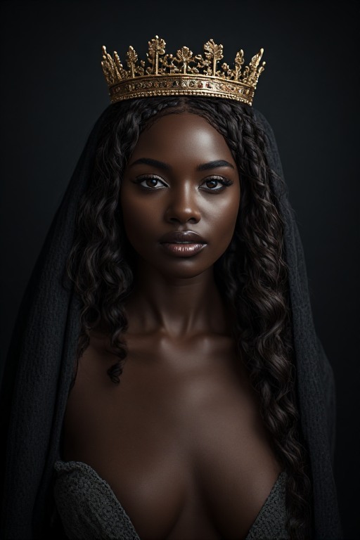 Naked-ebony-Queen-crown-stands-(7)
