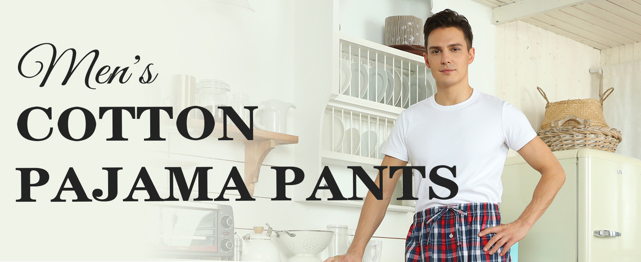 Mens Pajama Pants - Side View
